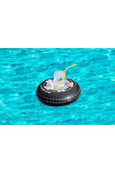 BESTWAY BWAY DRINK HOLDER FLOATING TIRE 26.5 CM