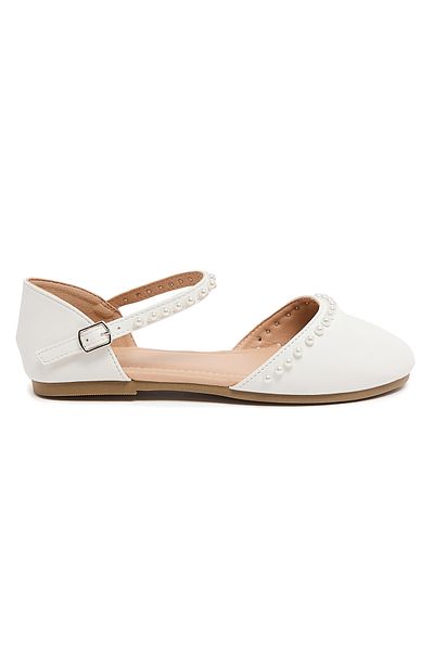R&B Embellished Ballet Flats