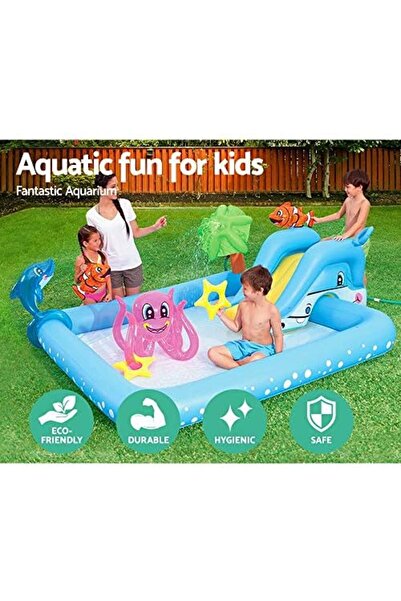 BESTWAY 94 x 81 x 34-inch Fantastic Aquarium Play Pool