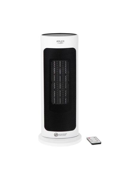 adler Aeroterma AD 7738, 2000 W, 2 trepte putere, 25 mp, Temporizator, Teleco...