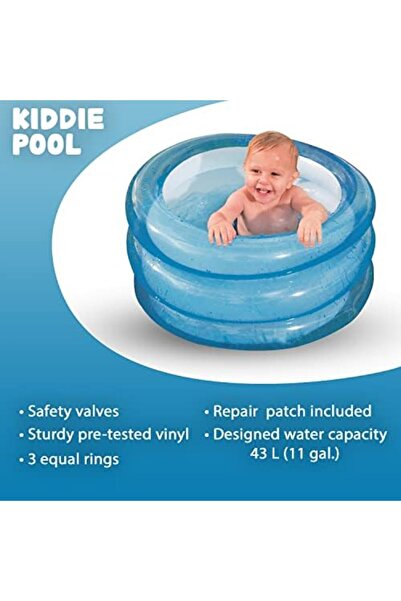 NHR Bestway Kiddie Pool, Water Pool, Kids Swimming Pool - 70cm x H30cm - Multi Color