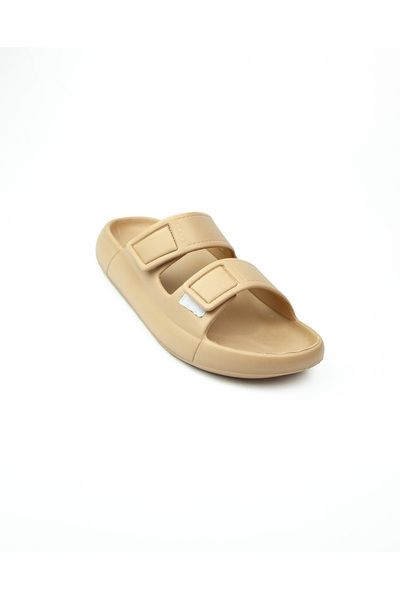 BABALİ 501 شبشب نسائي من Feelup Sand Velcro Banded Eva