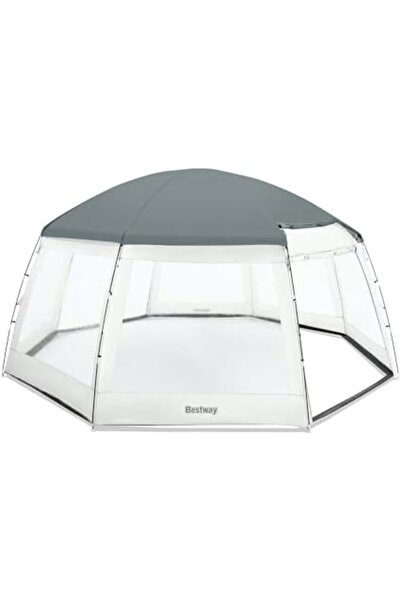 BESTWAY ®   58612 Dome Tent for Pool - for 4.88 m Above Ground Pool and Spa