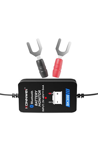 KONNWEİ Tester inteligent de baterii auto cu Bluetooth 5.0 BK300, aplicație p...