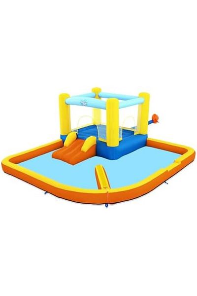BESTWAY H2Ogo! 11'11" X 11'2" X 5'/3.65M X 3.40M X 1.52M Beach Bounce Water Park