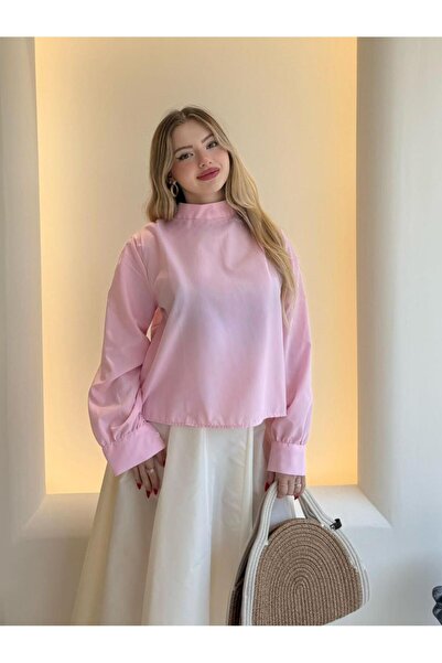 QALVE قميص إيفا وردي