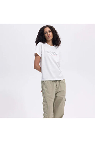 Ellesse Γυναικείο μπλουζάκι σε λευκό χρώμα EF445-OF