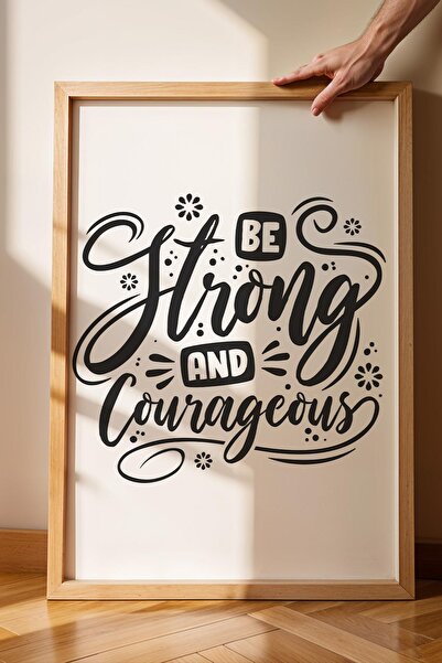 Saturn Ζήτε να είστε δυνατοί και θερμοκρασία Πίνακας με κορνίζα - Διακοσμητικ...