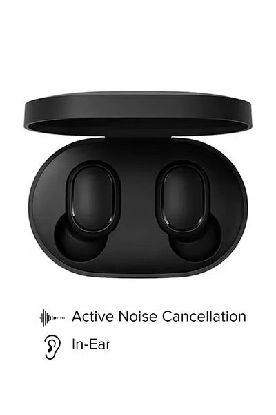 Xiaomi Redmi AirDots True Wireless In-Ear Earbuds with Charging Case Black