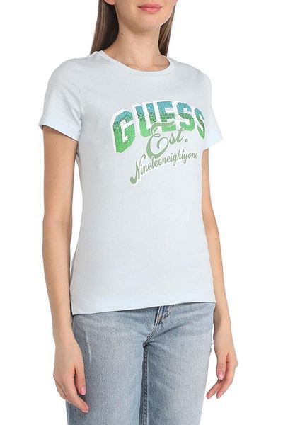 Guess SS CN SHADED LOGO TE