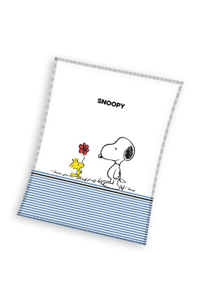 SNOOPY Flower fleece blanket 130x170cm