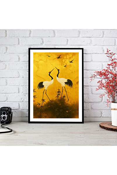 woodsia Tablou cu poster din lemn MDF cu aspect de cadru dintr-o bucată BDMD ...