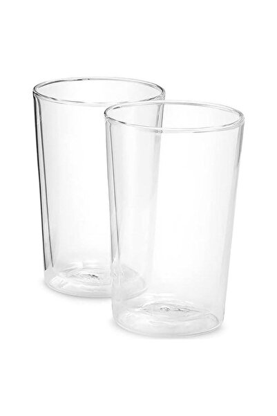 DELONGHİ Set 2 pahare De'Longhi DLSC319, 480 ml, Perete dublu, Sticlă borosil...