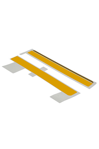 Vespa GTS Racing Sixties Top Case Sticker *Sarı* / PIAGGIO