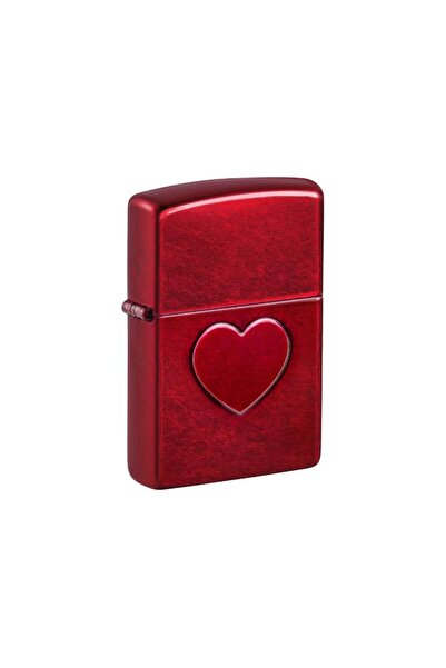 Zippo 46588-119889 21063 Stamped Heart Design (6-1) Çakmak