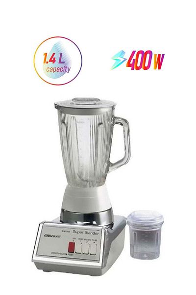 Alsaif Gallery 2-in-1 electric blender, 1.4 liter capacity, 400 watts