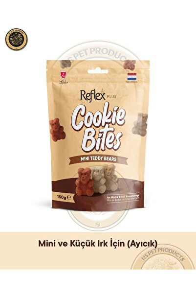 Reflex Cookie Bites Mini Teddy Bears 150gr Köpek Ödül Maması