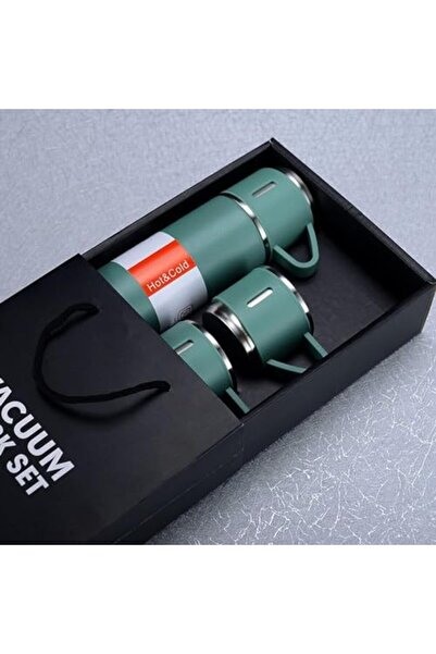 Generic NEW Thermo-Bottle with Cup for Coffee Water Hot and Cold Drink Flasks Vacuum Insulated Flask 500ml/1