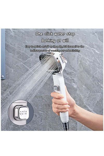 COOYA Filter Shower Head ,With 216 water outlets,Detachable,Easy to clean&install,One-click switch