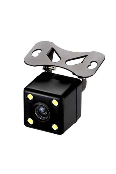 TECHSTAR Cameră video pentru marșarier auto, 4 LED-uri, mod nocturn, protecți...