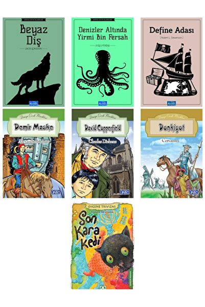 Altın Kitaplar Son Kara Kedi Ortaokul 7 Kitap Set