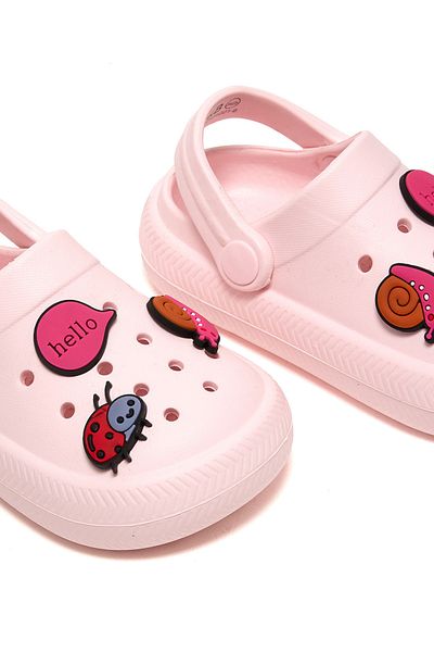 R&B Jibbitz Detail Clogs