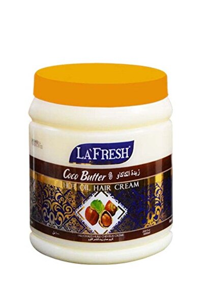 AL FRESH كريم الشعر لا فريش بالزيت الساخن وزبدة الكاكاو - ترطيب عميق وتغذية -...