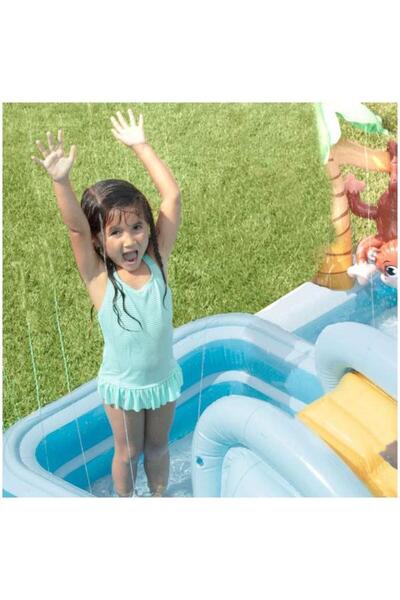 Intex Piscină gonflabilă Jungle Adventure, 244 x 198 x 71 cm, 57 l