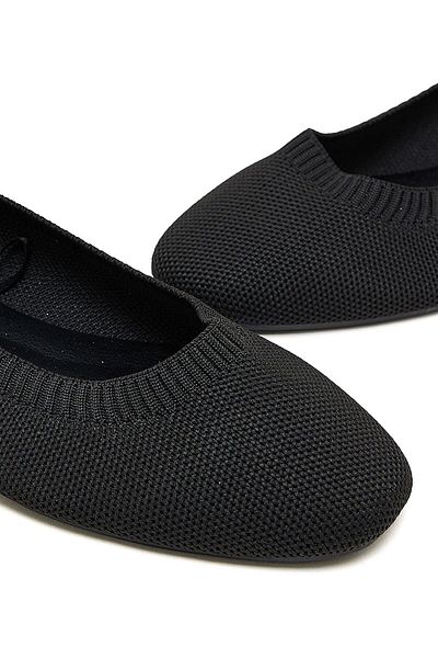 R&B Knitted Ballerinas