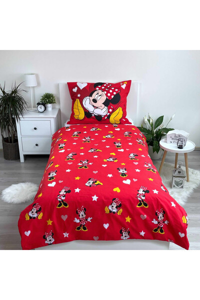 Minnie Mouse Disney Minnie Love & Stars bedding cover 140×200cm, 70×90 cm