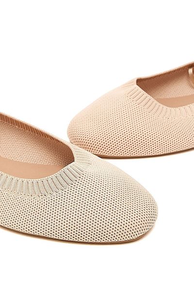 R&B Knitted Ballerinas