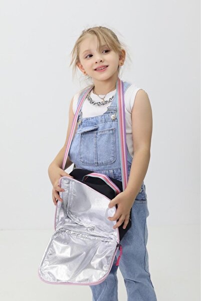 Probag Miss You Siyah 3'lü Okul Çanta Seti Sırt Çantası Beslenme Çantası Kalemlik İlkokul Peluş Oyuncak