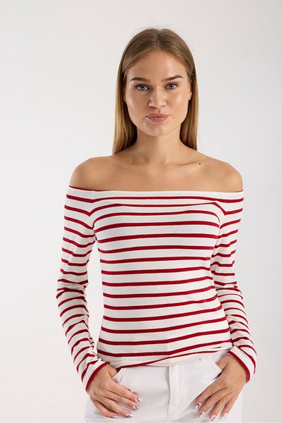 G-FOX Women's Wide Collar Long Sleeve Comfortable Fit Blouse – Soft and Stretchy Fabric 3002