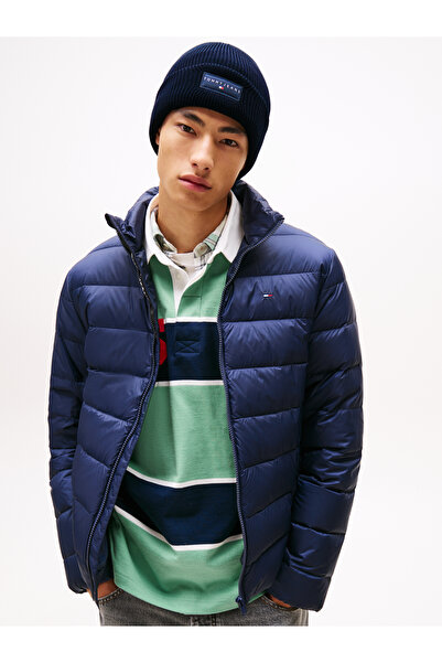 Tommy Hilfiger Tommy Hilfiger Men Dark Night Navy Linear Beanie