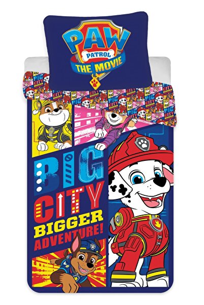 PAW PATROL Big City bedding set 140×200cm, 70×90 cm