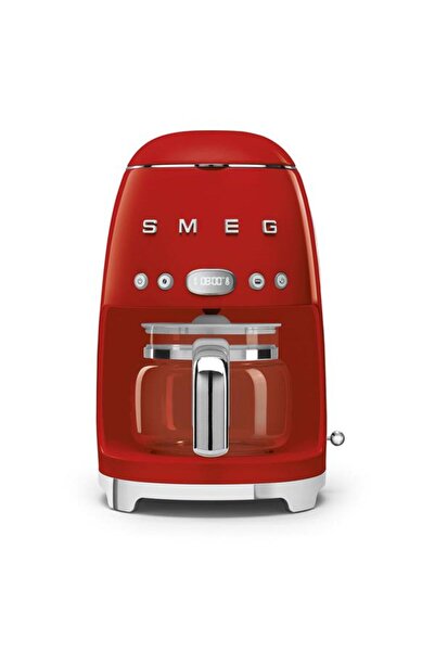 SMEG Cafetiera DCF02RDEU, 1050 W, 1,4 L, 10 φλιτζάνια (Κόκκινο)