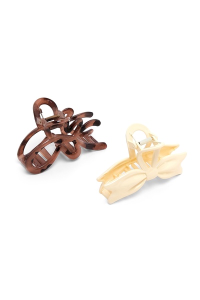 R&B Pack of 2 Hair Claw Clips