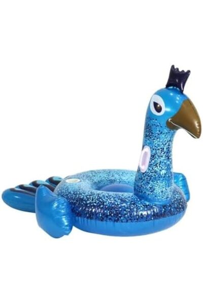 BESTWAY Inflatable Ride On Pretty Peacock Pool Float Lilo