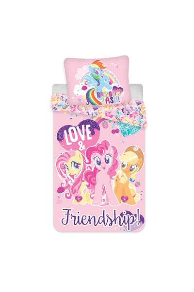 MY LITTLE PONY Friendship bedding set 140×200cm, 70×90 cm