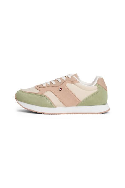 Tommy Hilfiger Tommy Hilfiger Women Earth Sage Easy Runner Low Top Sneakers