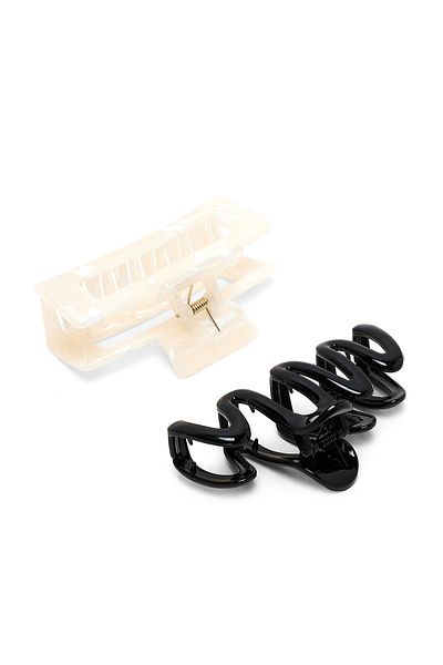 R&B Pack of 2 Hair Claw Clips
