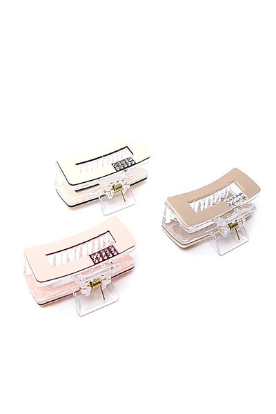 R&B Pack of 3 Claw Clips