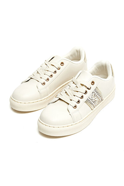 R&B Embellished Lace Up Sneakers