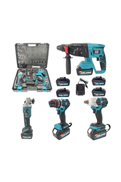 German Meister Set 5 Unelte German Meister: Rotopercutor, Autofiletantă, Mași...