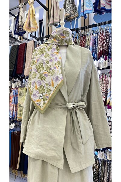 KUQOS Καλοκαιρινό φουλάρι με λουλούδια