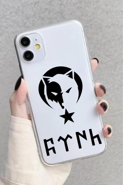 3GEN CASE İphone 11 Uyumlu Türk Sembolleri Desenli Şeffaf Lüx Silikon Kılıf