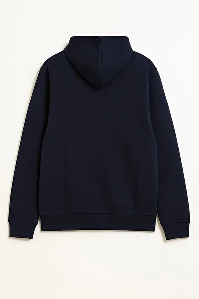 MARKAPIA Men's Zippered Hooded Sweatshirt with Pocket and Fleece Inside