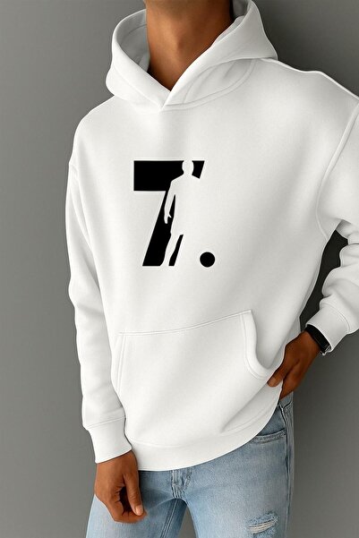 BENROMA 3 İPLİK PENYE CR7 BASKILI SWEATSHIRT