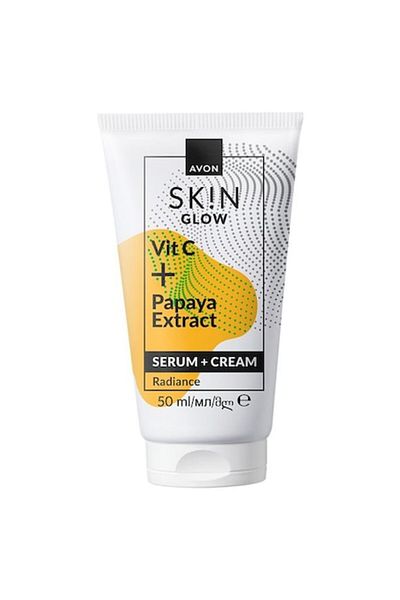 AVON SKIN radiance serum + cream 50 ml
