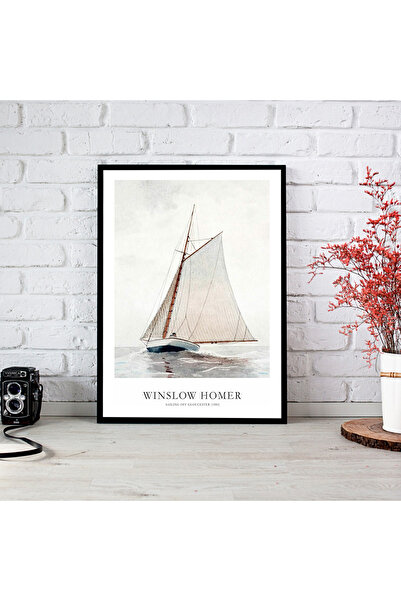 woodsia Tablou cu poster din lemn MDF cu aspect de cadru dintr-o singură buca...